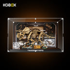 LED Display Case For LEGO 77985 Jurassic World Dinosaur Fossils: Triceratops
