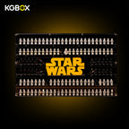 LEGO 124 Minifigures Star Wars or Marvel Acrylic Display Box
