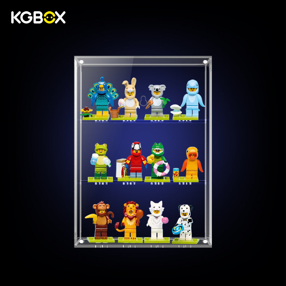LEGO 12 Minifigures Acrylic Display Case