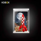 Display Case For LEGO 21367 Moon Rocket