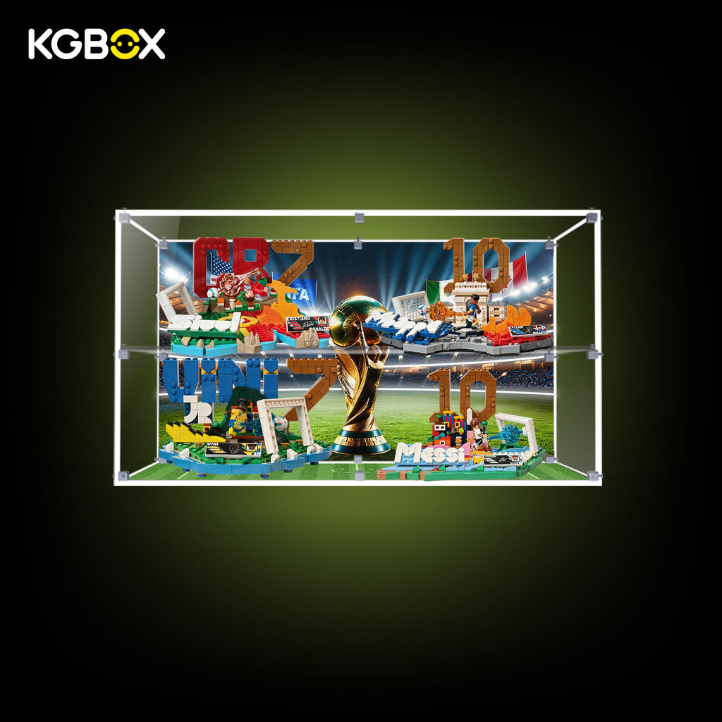 Display Case For LEGO FIFA World Cup Official Trophy Collector 7in1 Edition