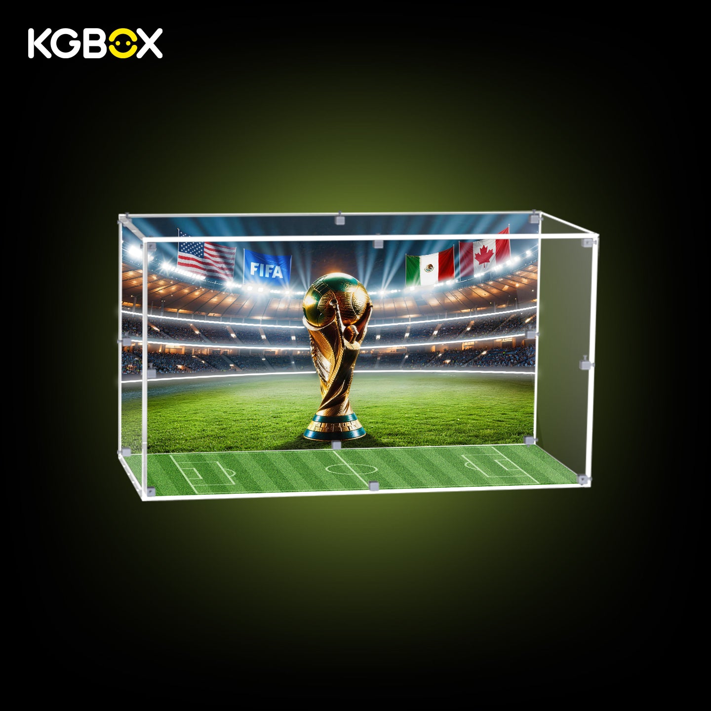 Display Case For LEGO FIFA World Cup Official Trophy Collector 7in1 Edition