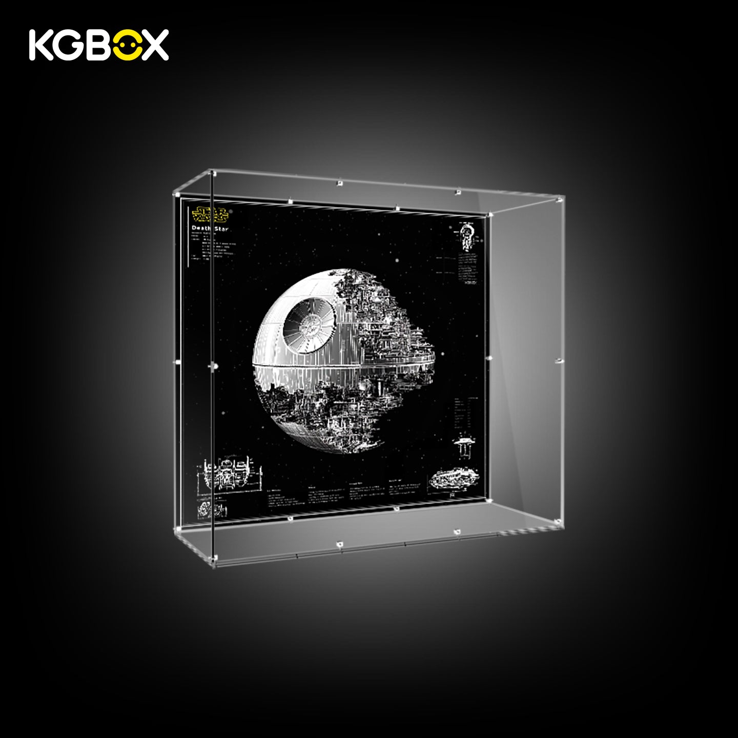 Display Case for LEGO 75419 Death Star