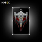 Acrylic Wall Mounted Board for LEGO Star Wars75442 The Mandalorians N1 Starfighter