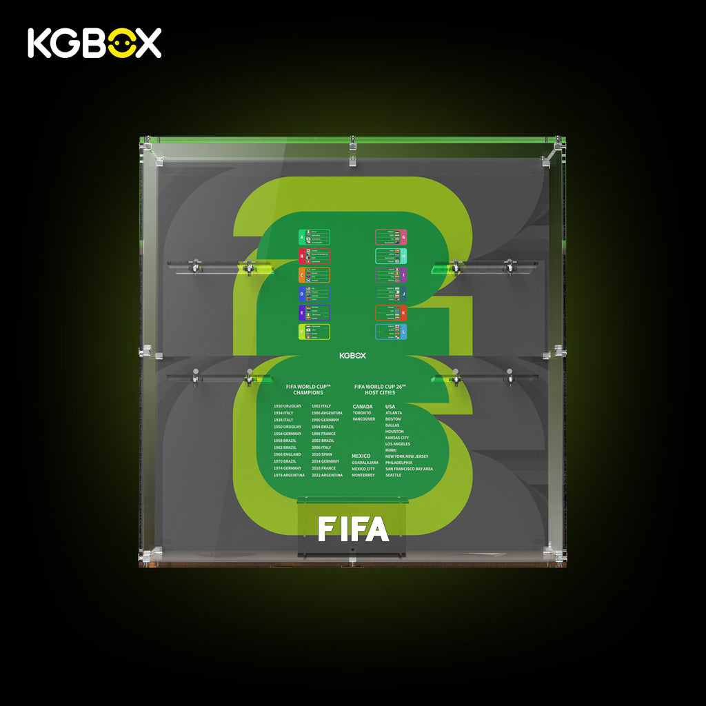 Display Case For LEGO FIFA World Cup Official Trophy Collector 7in1 Edition