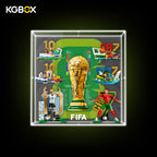 Display Case For LEGO FIFA World Cup Official Trophy Collector 7in1 Edition