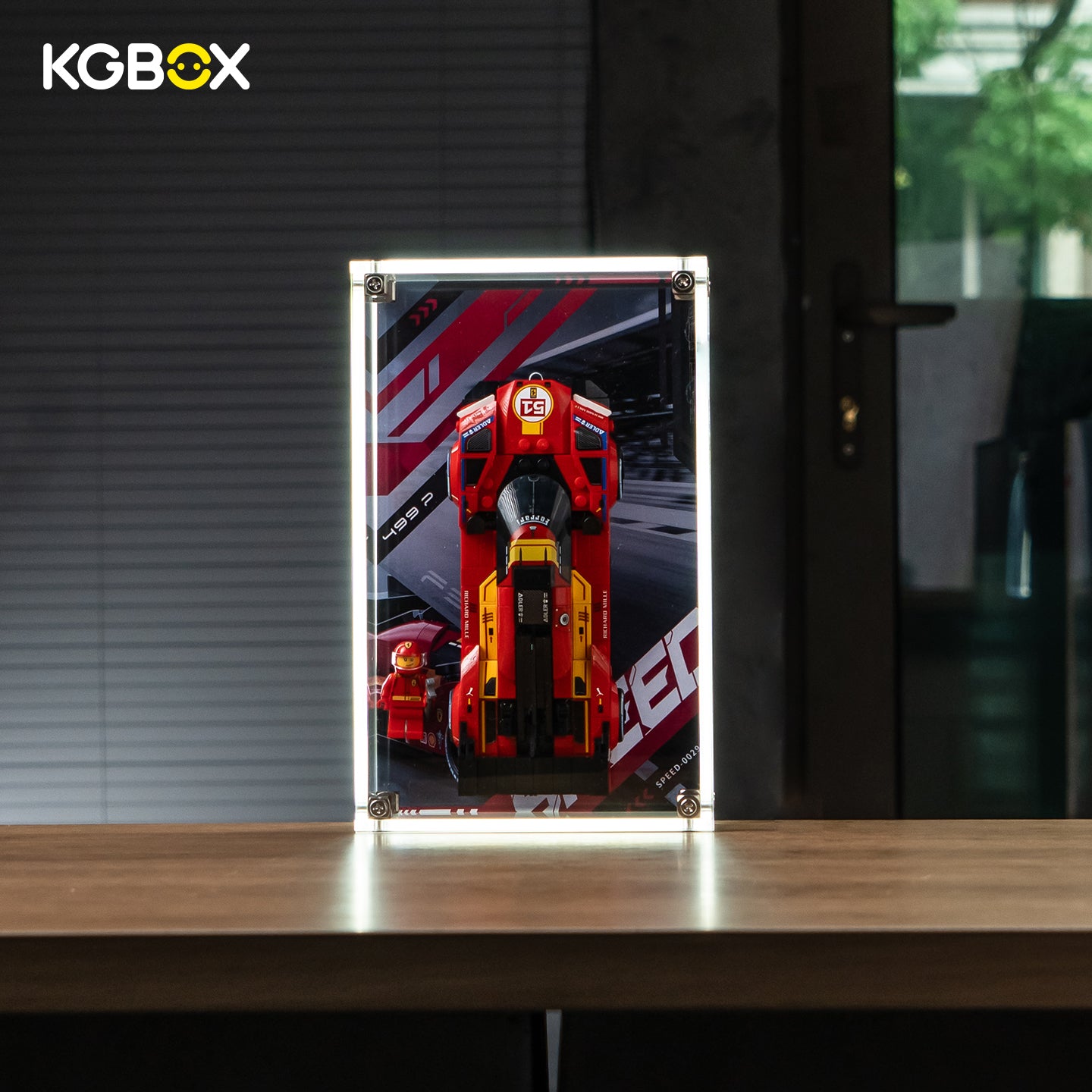 Display Case for LEGO 77261 Speed Champions Ferrari 499P