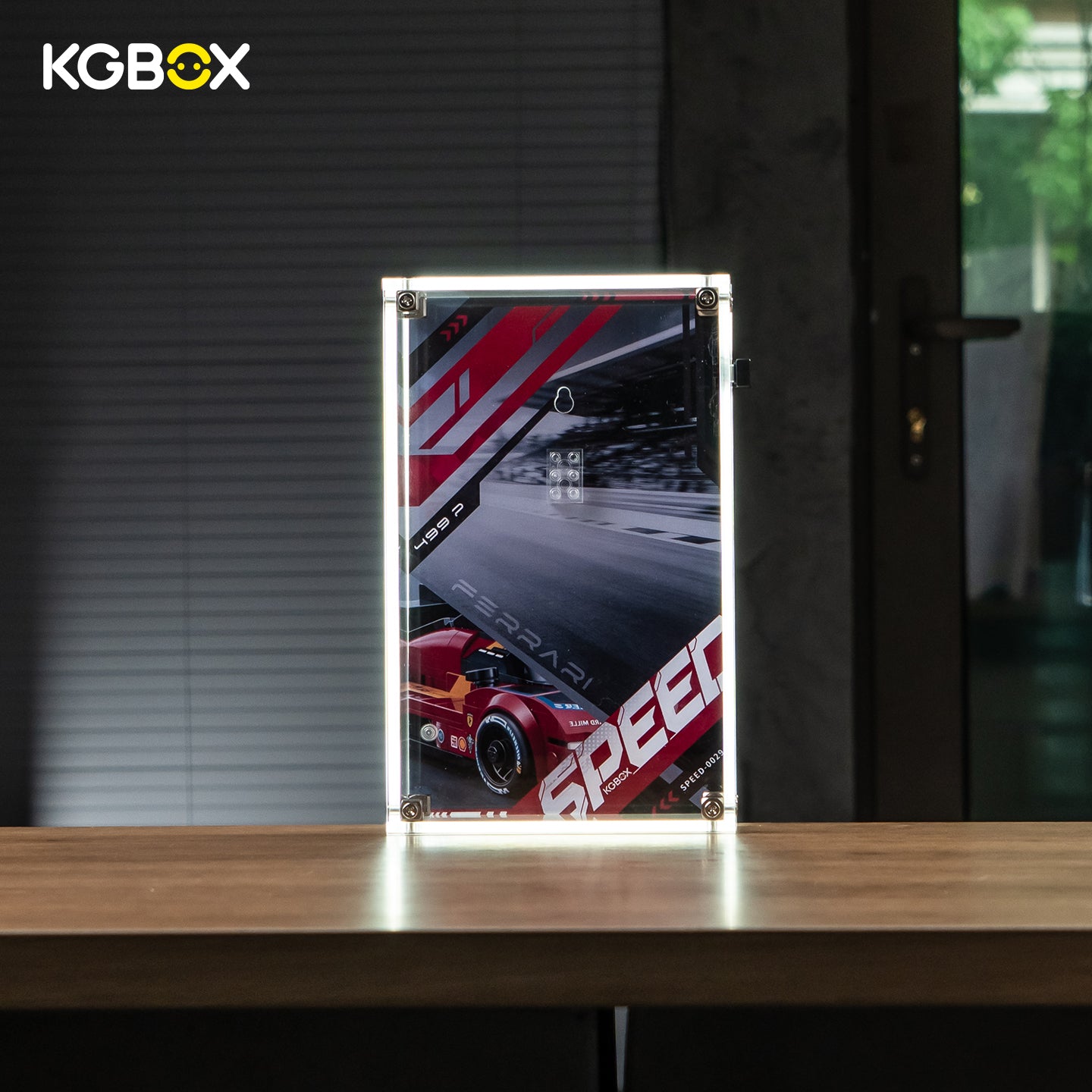 Display Case for LEGO 77261 Speed Champions Ferrari 499P