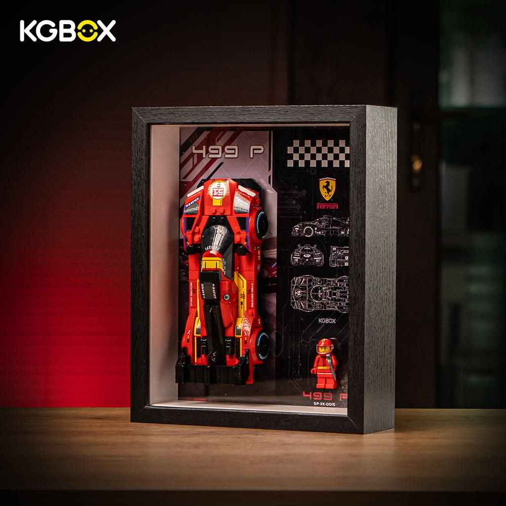 Display Case for LEGO 77261 Speed Champions Ferrari 499P