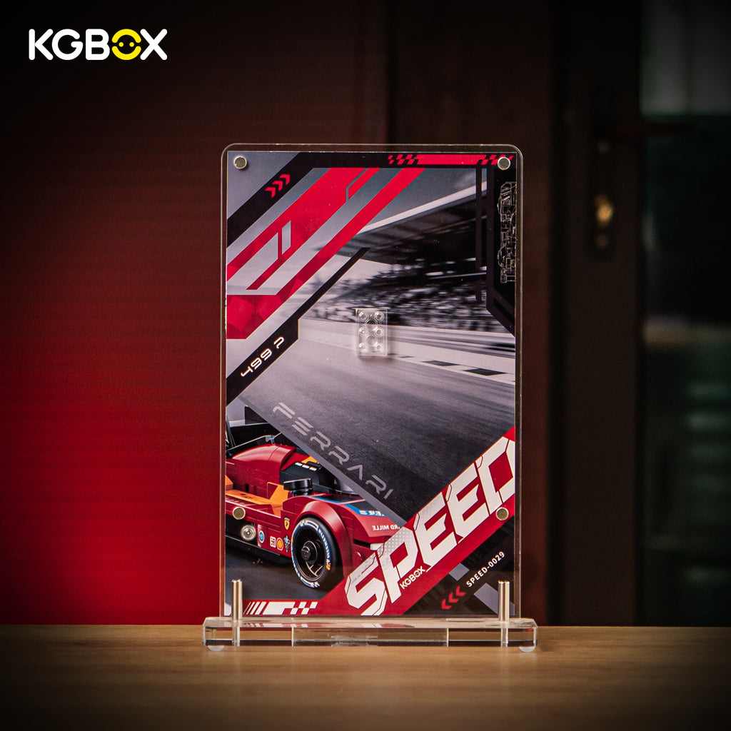 Display Case for LEGO 77261 Speed Champions Ferrari 499P