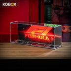 Display Case For Lego F1 43023 Lando Norris 43017 Oscar Piastri 43014 Charles Leclerc 43022 Lewis Hamilton 4In1 Helmet