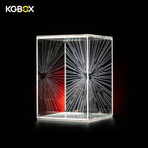 Vitrina acrílica para LEGO Star Wars 75461 Minifigura a escala de Darth Vader | KGBOX