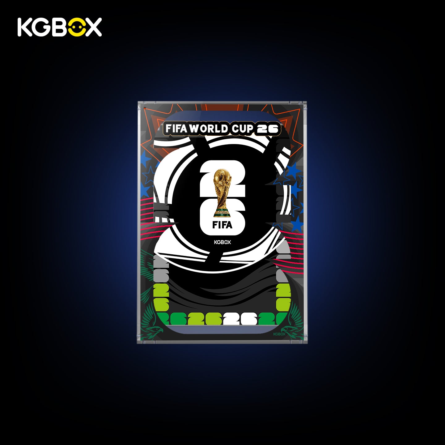 Display case for THE MONSTERS×FIFA Catch the Win