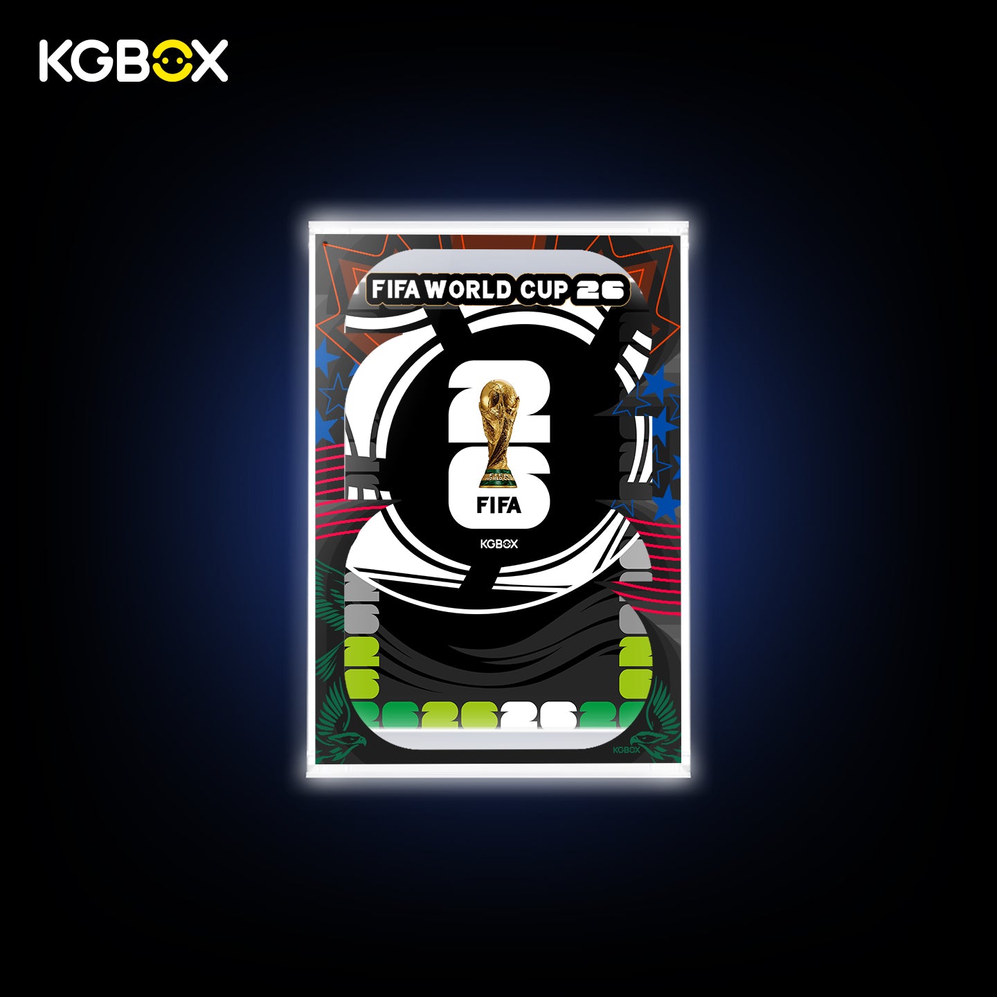 Display case for THE MONSTERS×FIFA Catch the Win