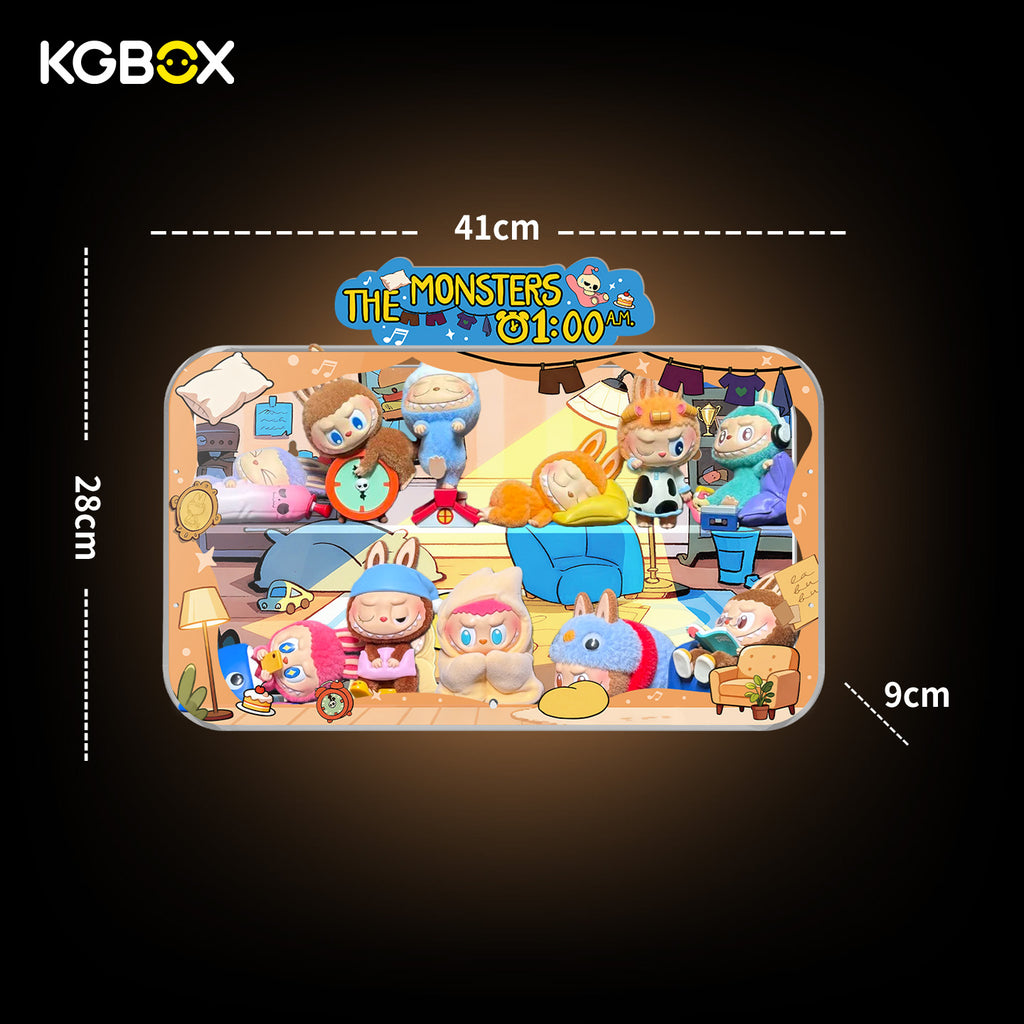 POP MART Labubu The Monsters 1:00 A.M. Series Figures Display Case Size Guide