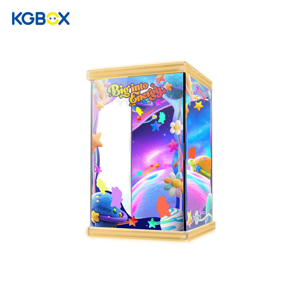 POP MART Labubu The Monsters Big into Energy Series Vinyl Plush Pendant Display Case with LED Lights 11