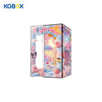 POP MART Labubu The Monsters Hello Kitty and Friends Series Vinyl Plush Pendant Display Case 2