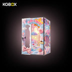 POP MART Labubu The Monsters Hello Kitty and Friends Series Vinyl Plush Pendant Display Case 5