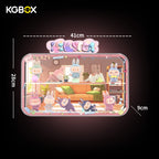 POP MART Labubu The Monsters Lazy Yoga Series Figures Display Case Size Guide