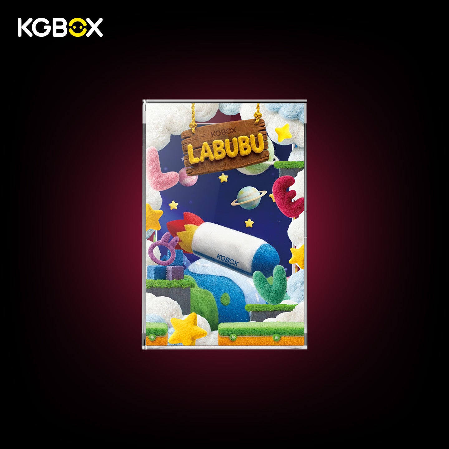 POP MART Labubu The Monsters Pin for Love Series Vinyl Plush Pendant Display Case 9