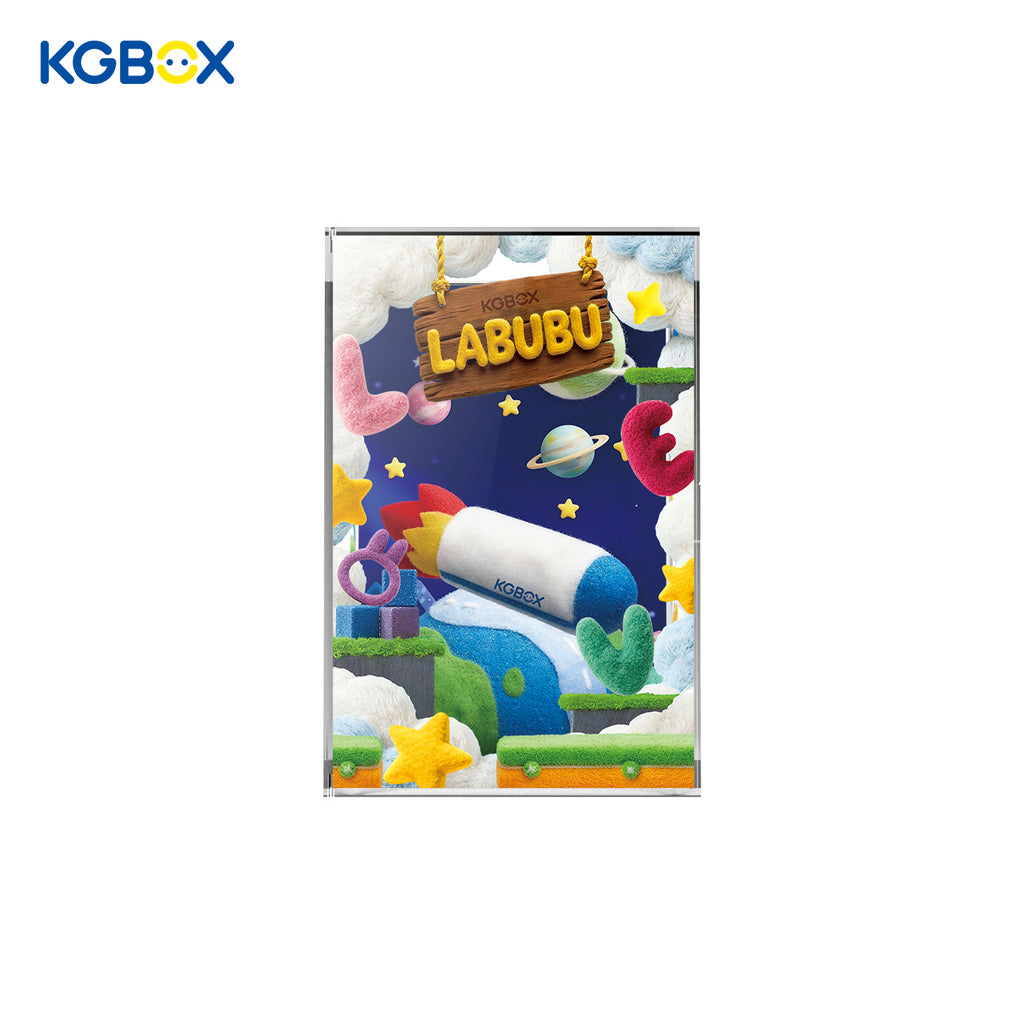 POP MART Labubu The Monsters Pin for Love Series Vinyl Plush Pendant Display Case x