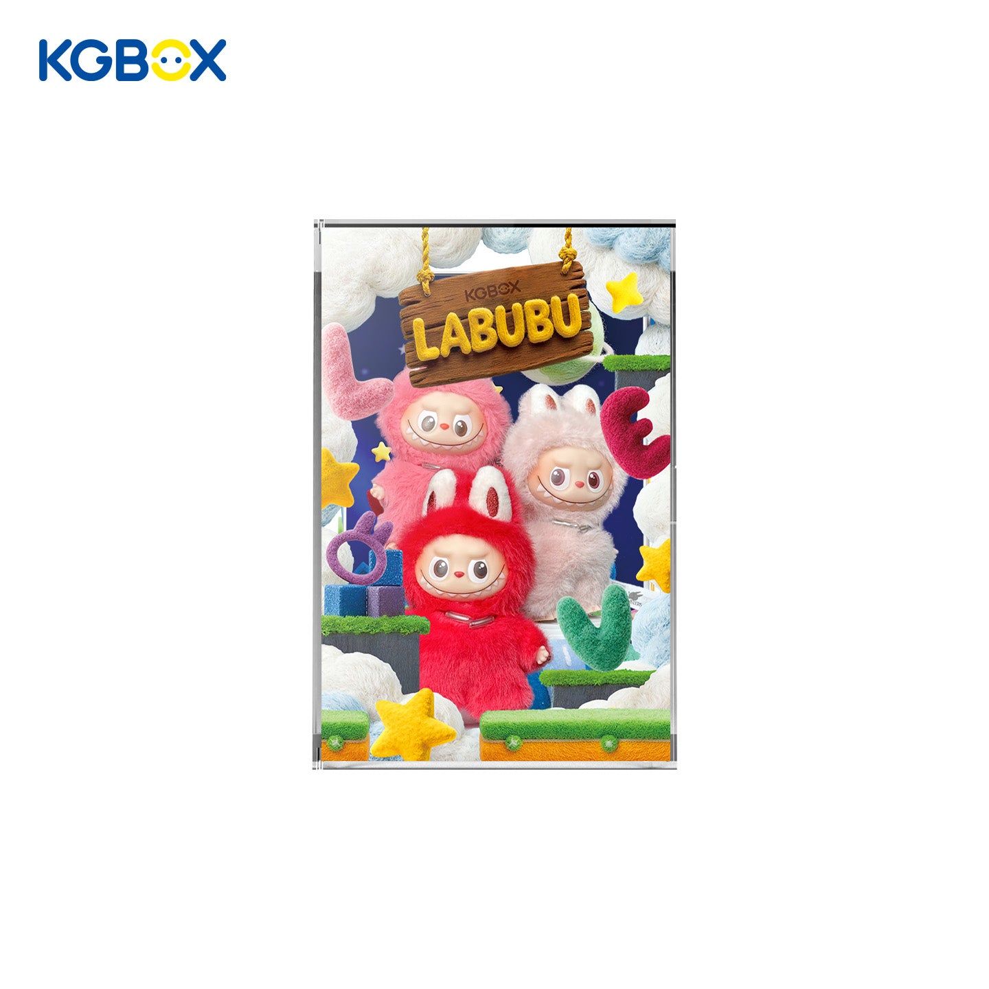 POP MART Labubu The Monsters Pin for Love Series Vinyl Plush Pendant Display Case 11