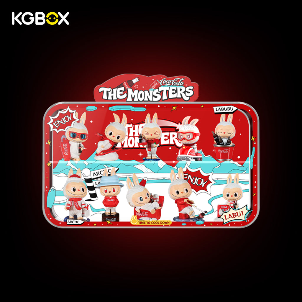 POP MART The Monsters Coca Cola Series Figures Display Case