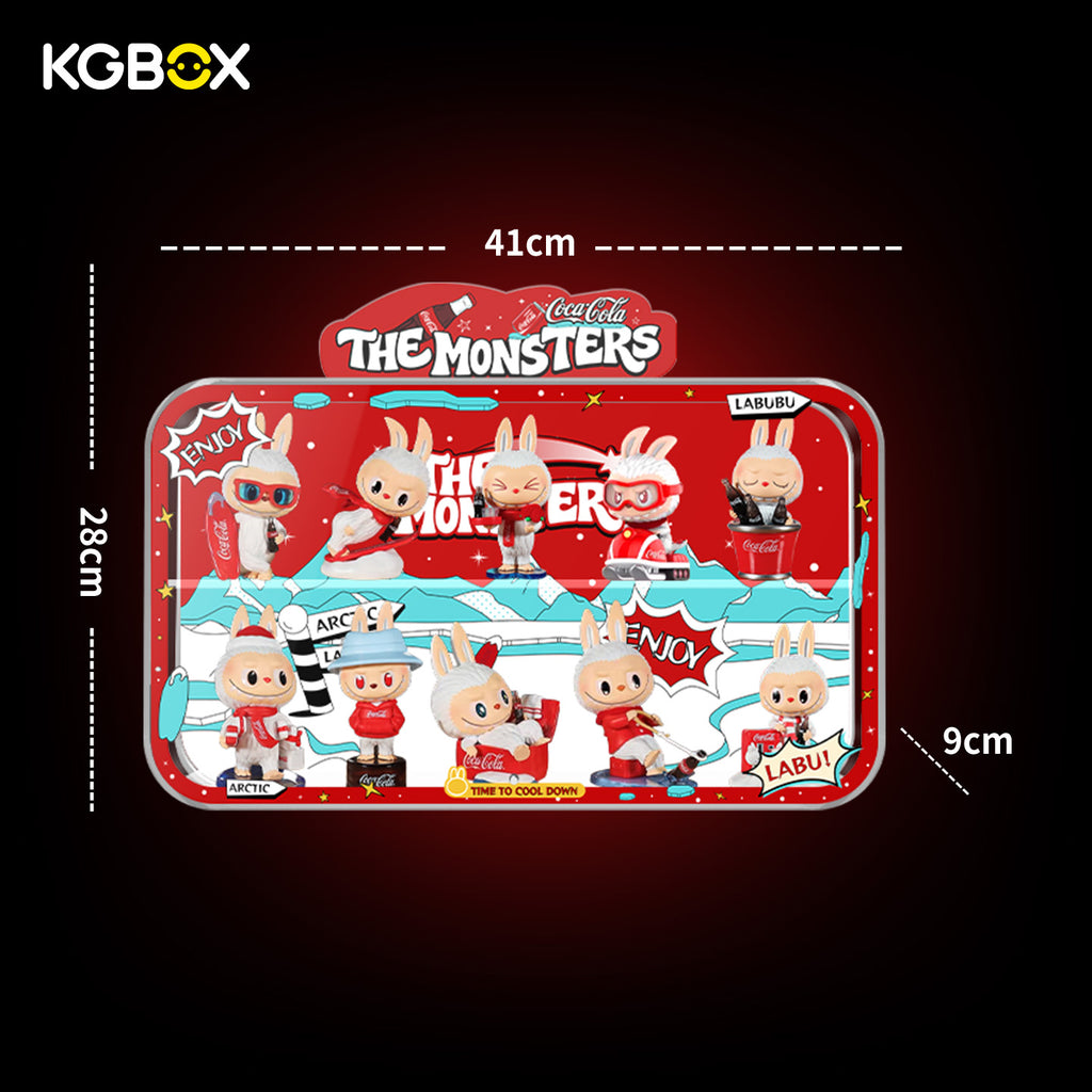 POP MART The Monsters Coca Cola Series Figures Display Case Size Guide