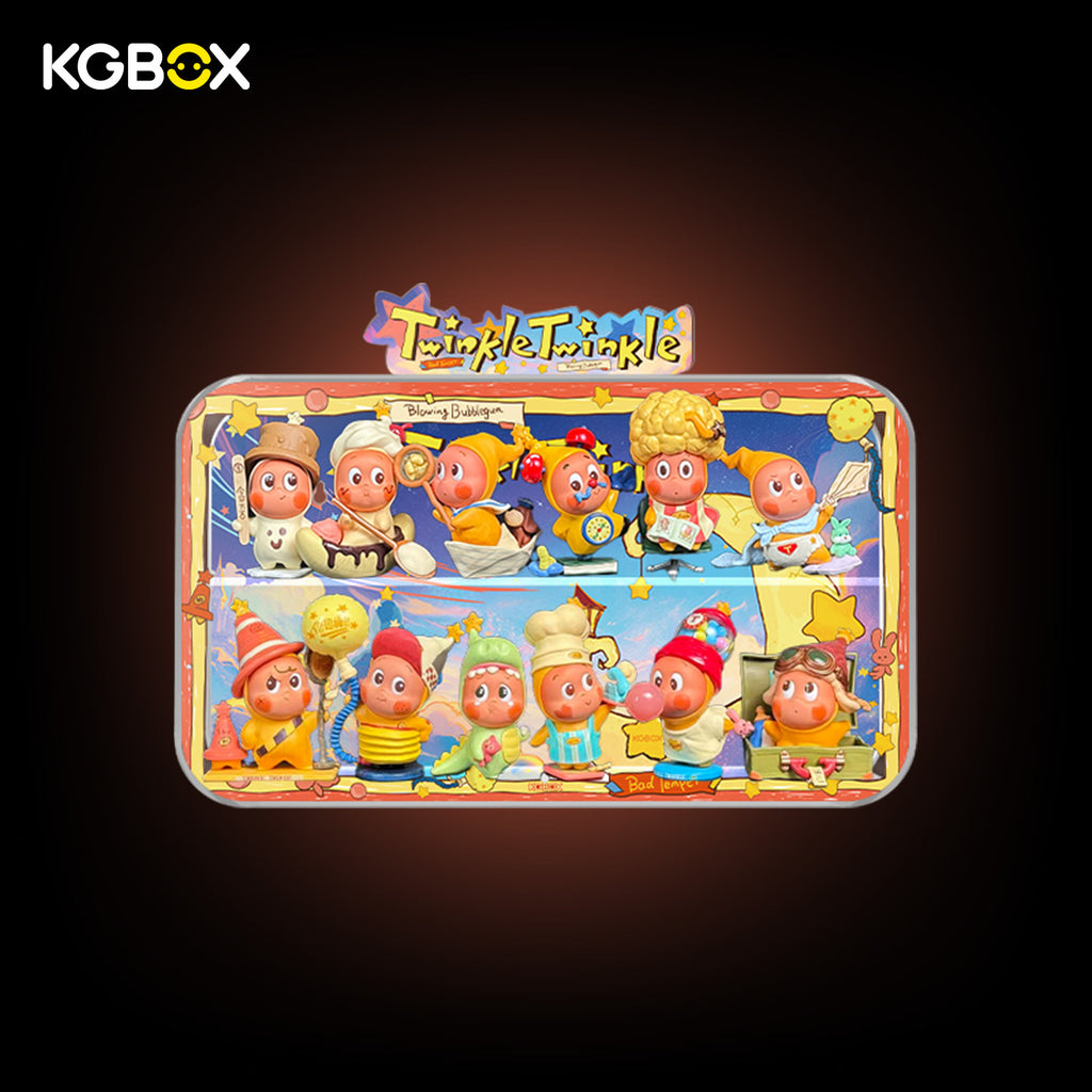 POP MART Twinkle Twinkle Be a Little Star Series Figures Display Case 1