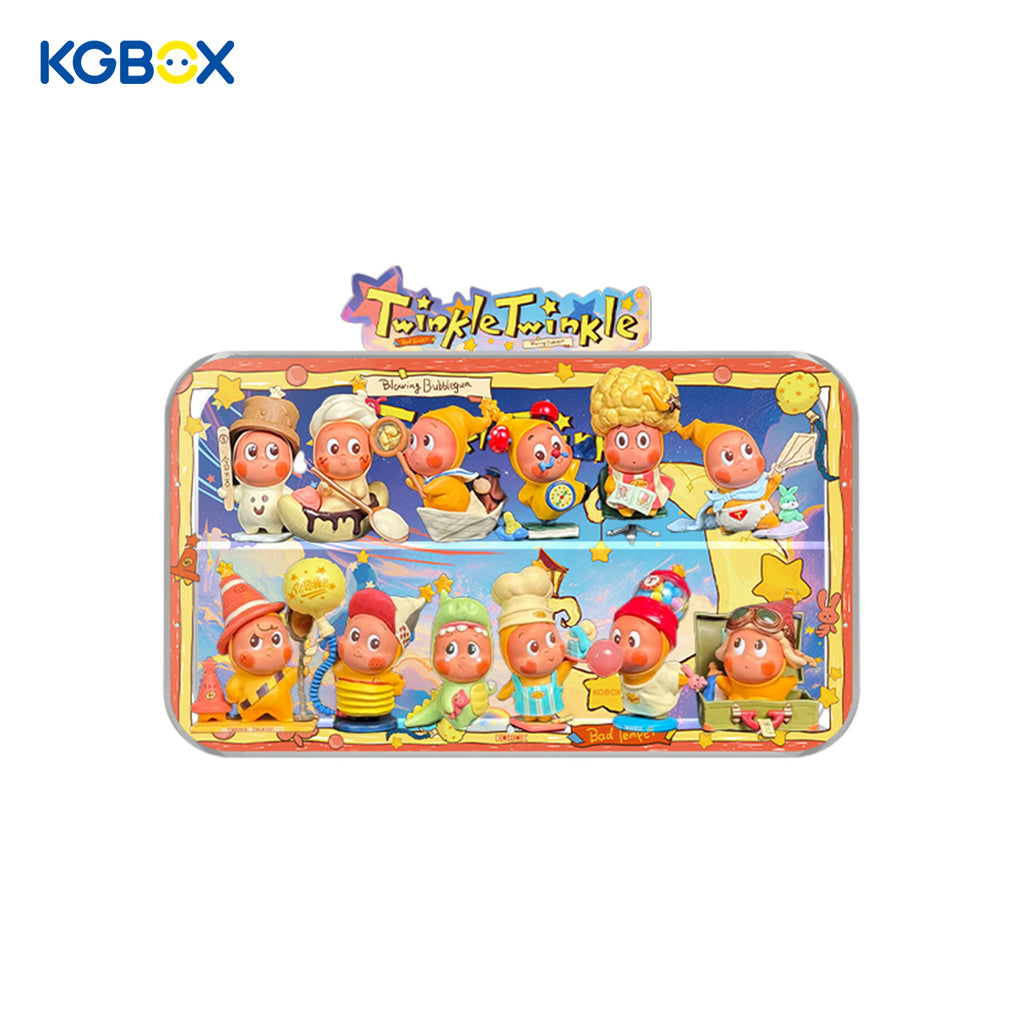 POP MART Twinkle Twinkle Be a Little Star Series Figures Display Case 3