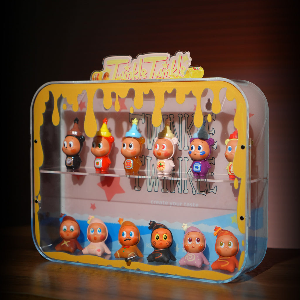 POP MART Twinkle Twinkle Create Your Taste Series Figures Display Case 10