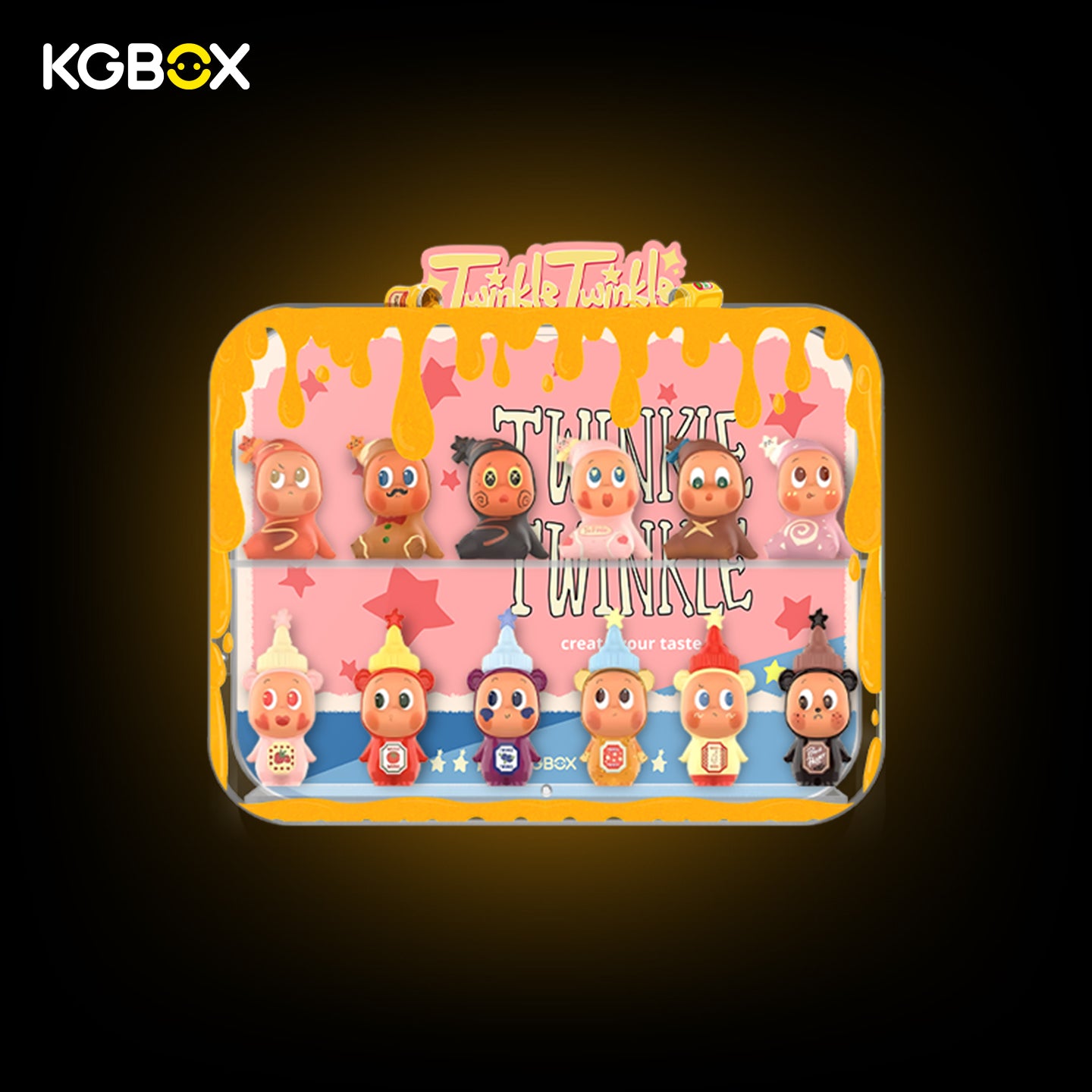 POP MART Twinkle Twinkle Create Your Taste Series Figures Display Case 2