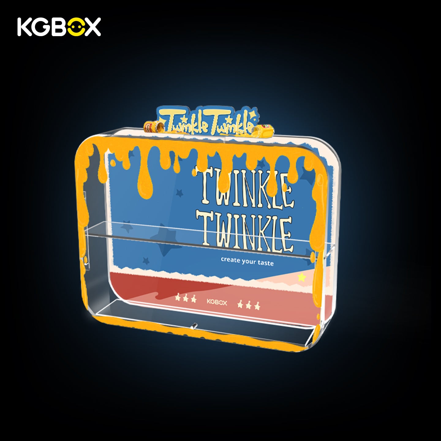 POP MART Twinkle Twinkle Create Your Taste Series Figures Display Case 4