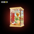 POP MART Twinkle Twinkle Crush On You Series Plush Pendent Display Case with LED Lights 6