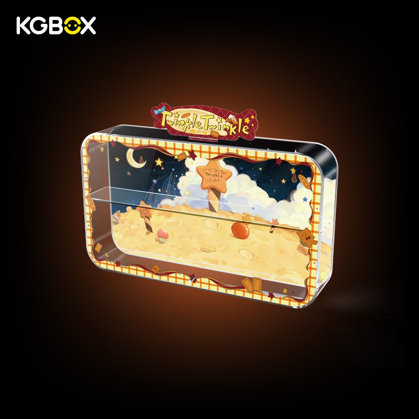 POP MART Twinkle Twinkle Savor the Moment Series Figures Display Case