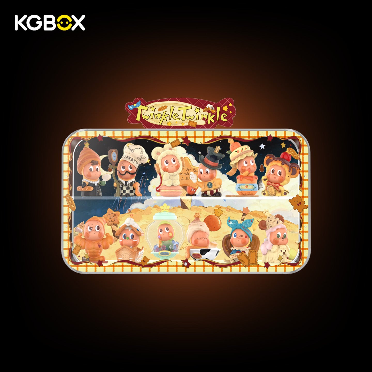 POP MART Twinkle Twinkle Savor the Moment Series Figures Display Case 2