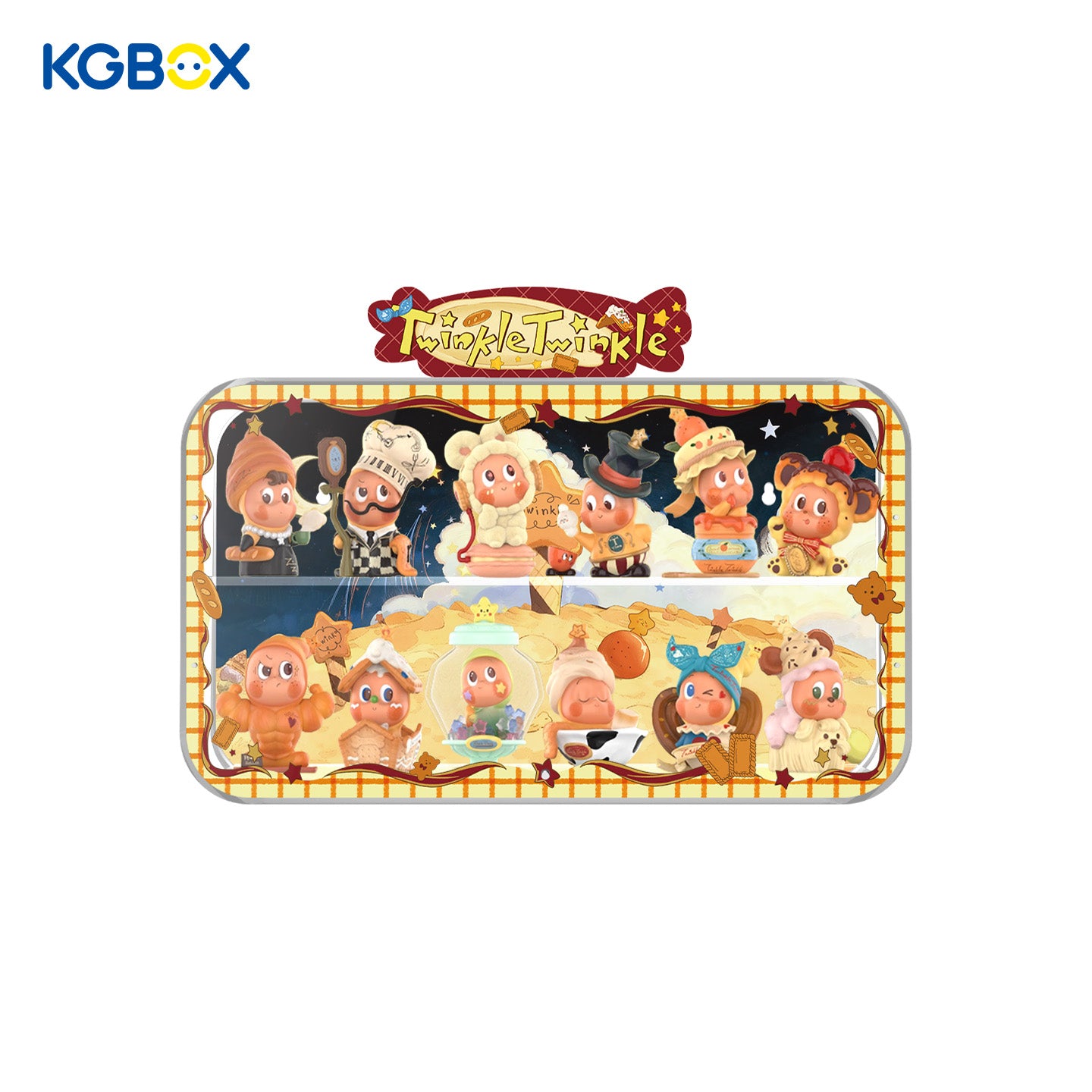 POP MART Twinkle Twinkle Savor the Moment Series Figures Display Case 4