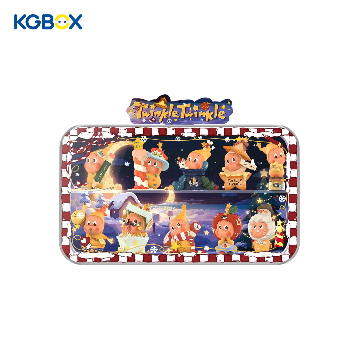 POP MART Twinkle Twinkle The Gifts From Stars Series Figures Display Case 1