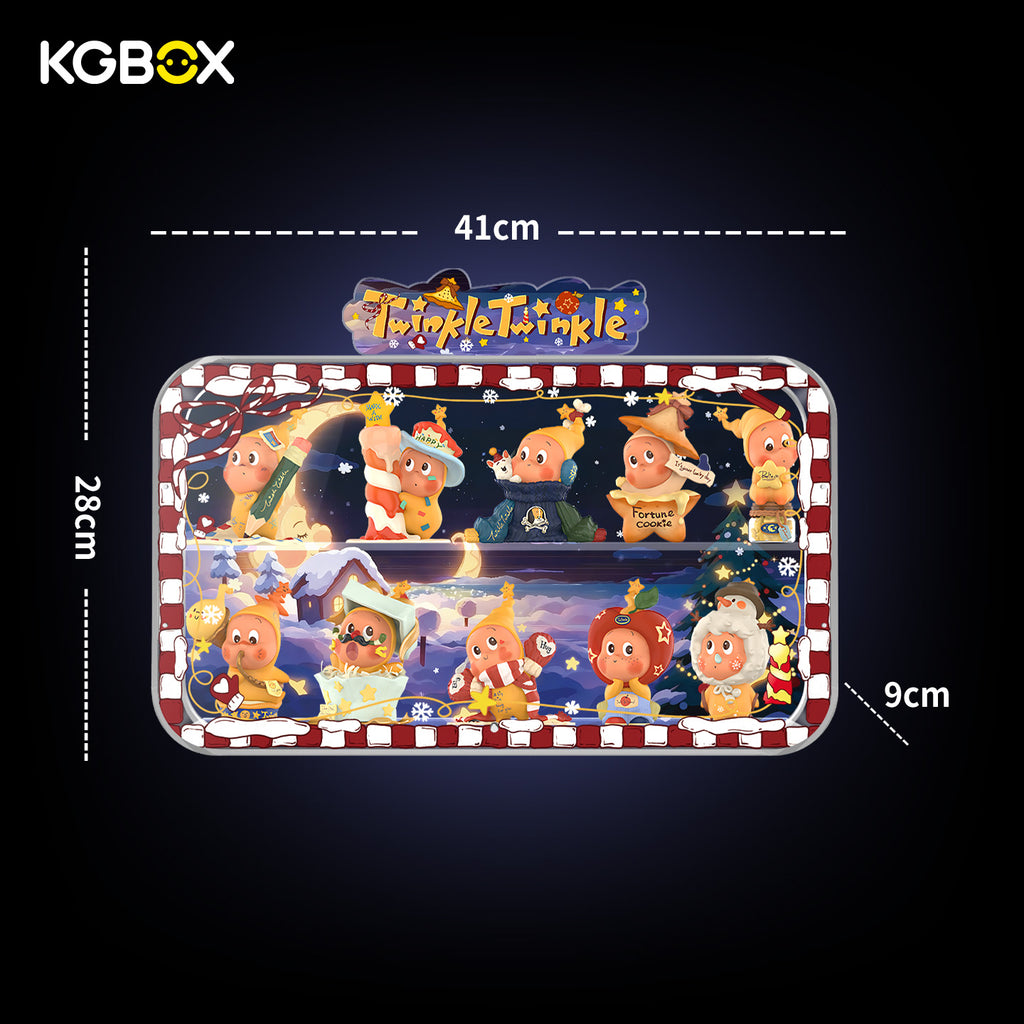 POP MART Twinkle Twinkle The Gifts From Stars Series Figures Display Case Size Guide