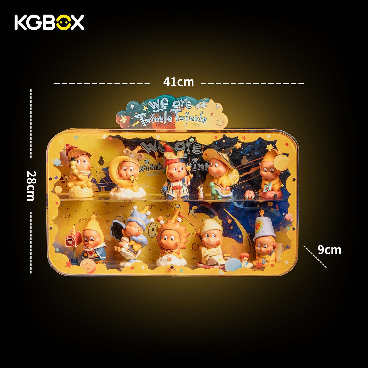 POP MART Twinkle Twinkle We are Twinkle Twinkle Series Figures Display Case Size Guide