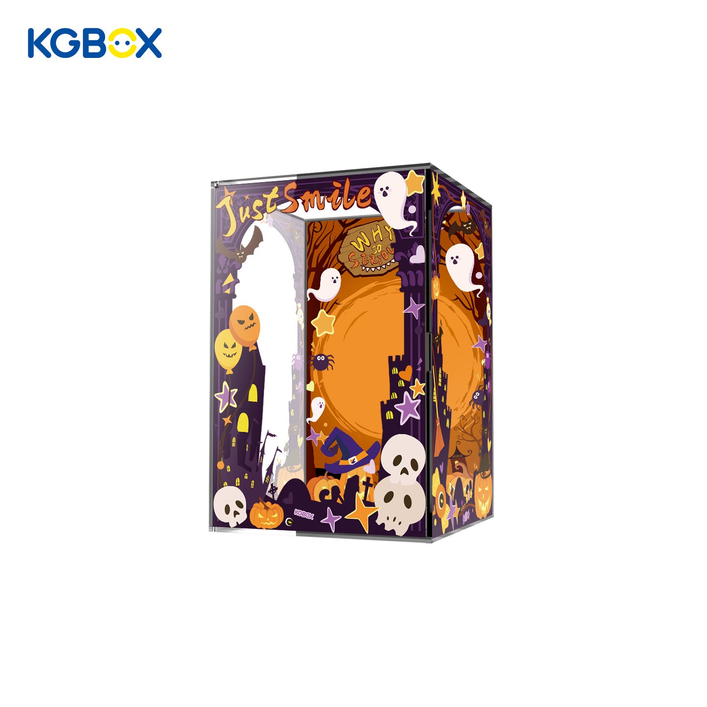 POP MART WHY SO SERIOUS Series Vinyl Plush Pendant Display Case 6