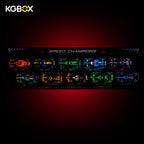 KGBOX Frame For LEGO Speed Champions F1 10 Cars - LED & UV Print