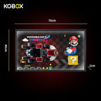 LEGO 72037 Mario Kart display frame dimensions 70 x 40 cm – KGBOX