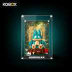 KGBOX collector display case for LEGO 72150 Munchlax with build and light-up base