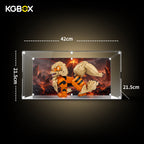 LEGO 72160 Arcanine standard display case dimensions 42 x 21.5 x 21.5 cm