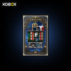 KGBOX LED light wall display board for LEGO 76476 The Ministry of Magic with build and glowing frame