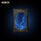 KGBOX standard wall display board for LEGO 76476 The Ministry of Magic with gothic frame and UV-printed backdrop