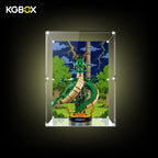 LEGO 11390 Dragon Ball Shenron standard display case, front view – KGBOX