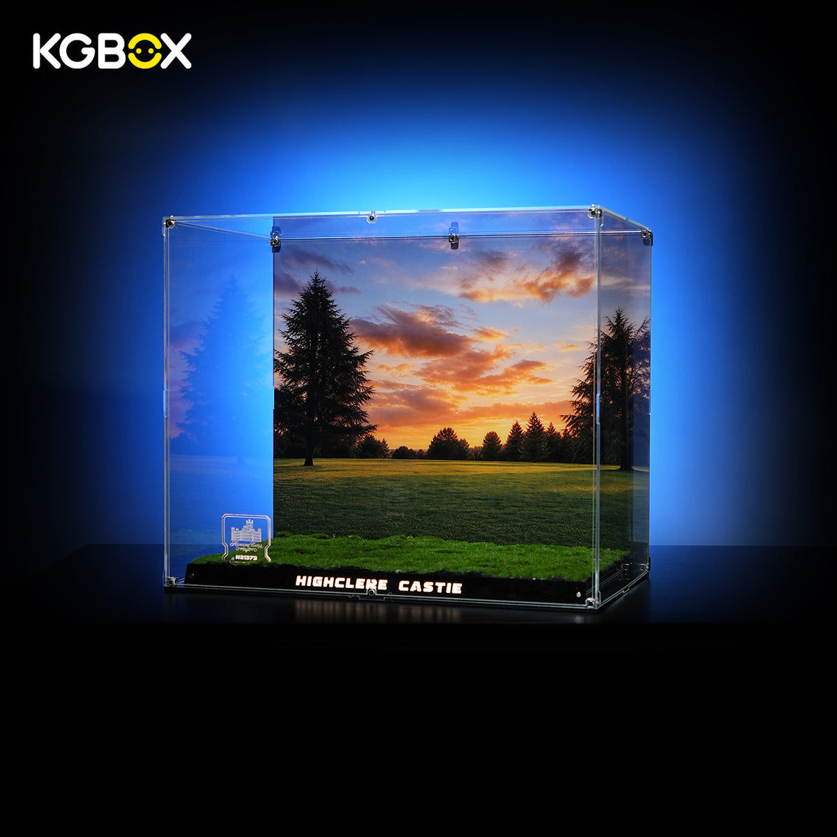 LEGO 21373 Downton Abbey empty collector display case, side view – KGBOX