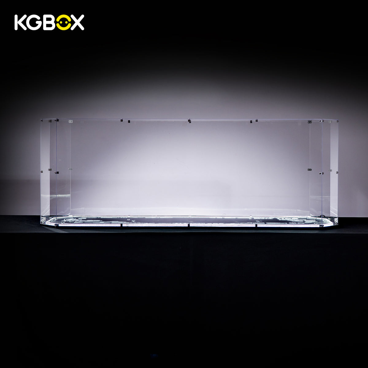 LEGO 75367 Venator empty gem-shaped LED display case, front view – KGBOX